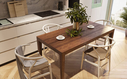 Фото № 5: Дизайн-проект однокомнатной квартиры 39.8  м² стиль Контемпорари для ЖК Стрижи Сити