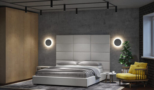 Фото № 2: Дизайн-проект однокомнатной квартиры 48.3  м² стиль Лофт для ЖК по ул. Васенко