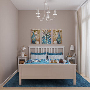 Фото № 3: Дизайн-проект однокомнатной квартиры 45.5  м² стиль Современная классика для ЖК Еврокласс