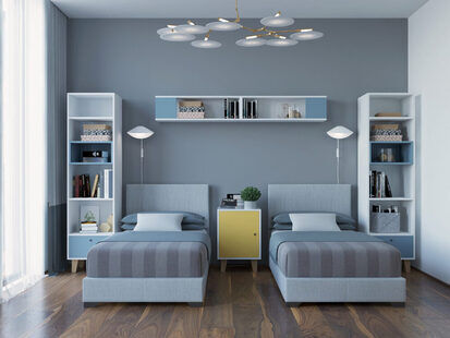 Фото № 6: Дизайн-проект однокомнатной квартиры 76.57  м² стиль Минимализм для ЖК Vincent