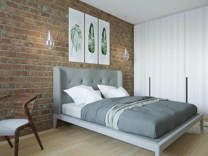 Фото № 1: Дизайн-проект двухкомнатной квартиры 77.5  м² стиль лофт для ЖК Молодая семья