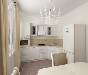 Фото № 1: Дизайн-проект трехкомнатной квартиры 90.0  м² стиль Классика для ЖК Циолковский