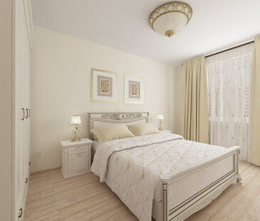 Фото № 2: Дизайн-проект трехкомнатной квартиры 90.0  м² стиль Классика для ЖК Циолковский