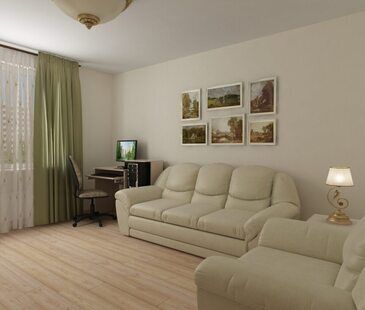 Фото № 4: Дизайн-проект трехкомнатной квартиры 90.0  м² стиль Классика для ЖК Циолковский