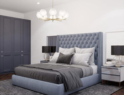 Фото № 2: Дизайн-проект трехкомнатной квартиры 94.1  м² стиль Современная классика для ЖК Окский берег