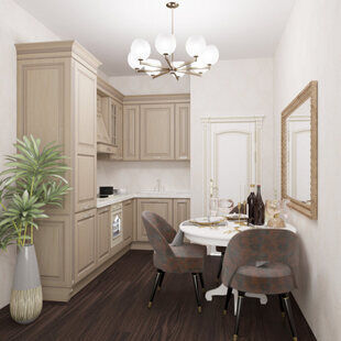 Фото № 1: Дизайн-проект трехкомнатной квартиры 82.1  м² стиль Современная классика для ЖК Атмосфера