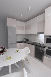 Фото № 4: Дизайн-проект однокомнатной квартиры 42.0  м² стиль Минимализм для ЖК Гармония