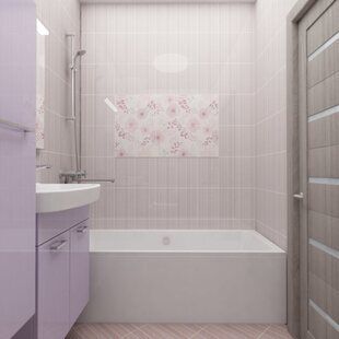 Фото № 2: Дизайн-проект совмещенного санузла 4.2  м² стиль Современная классика для ЖК Мичуринский