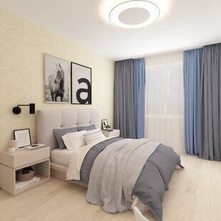 Фото № 3: Дизайн-проект трехкомнатной квартиры 75.9  м² стиль Классика для ЖК Мичуринский