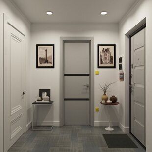 Фото № 1: Дизайн-проект прихожей 4.4  м² Скандинавский стиль для ЖК Лайт Сити LS