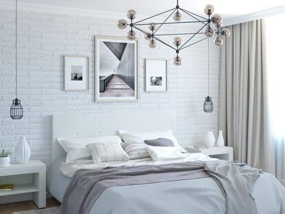 Фото № 5: Дизайн-проект двухкомнатной квартиры 58.0  м² стиль Скандинавский для ЖК Времена года