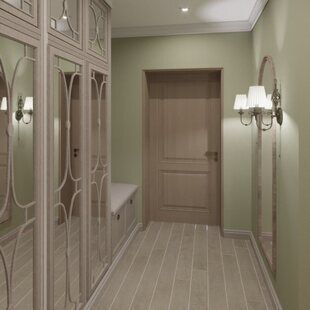 Фото № 1: Дизайн-проект прихожей 10.7  м² стиль Прованс для ЖК Каскад