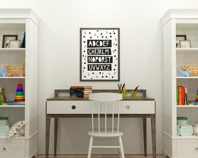 Фото № 5: Дизайн-проект трехкомнатной квартиры 68.0  м² Скандинавский стиль для ЖК Летняя резиденция