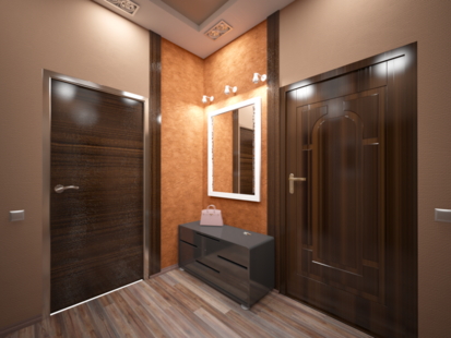 Фото № 1: Дизайн-проект прихожей 12.7  м² стиль Модернизм для ЖК Ника Парк