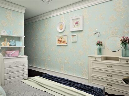 Фото № 3: Дизайн-проект спальни 13.5  м² стиль Прованс для ЖК Серебряные звоны-2