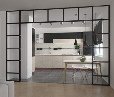 Фото № 5: Дизайн-проект двухкомнатной квартиры 54.6  м² стиль Минимализм для ЖК Серебряные звоны-2