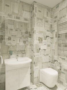 Фото № 6: Дизайн-проект двухкомнатной квартиры 41.7  м² стиль Поп-арт для ЖК Фрегат 2