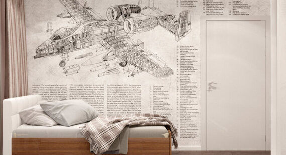 Детская: готовый дизайн проект в стиле "Минимализм". Площадь 15.2 м² - фото №2