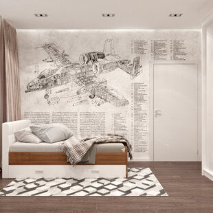 Фото № 2: Дизайн-проект детской 15.2  м² стиль Минимализм для ЖК BRAER PARK