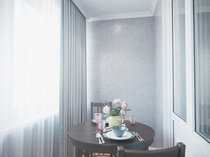 Фото № 2: Дизайн-проект квартиры-студии 20.4  м² Скандинавский стиль для ЖК На набережной