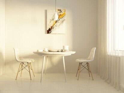 Фото № 2: Дизайн-проект кухни 9.6  м² стиль Минимализм для ЖК BRAER PARK