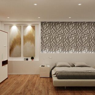 Фото № 5: Дизайн-проект двухкомнатной квартиры 58.4  м² стиль Минимализм для ЖК BRAER PARK