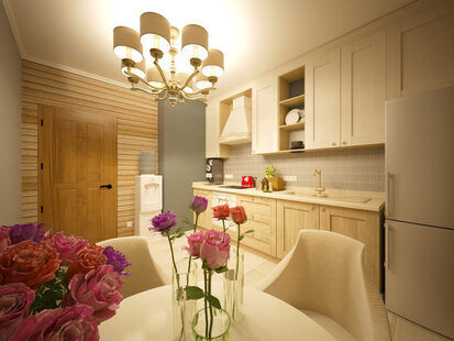 Фото № 2: Дизайн-проект кухни 10.7  м² стиль Минимализм для ЖК Лайт Сити LS