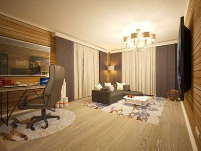 Фото № 3: Дизайн-проект двухкомнатной квартиры 67.5  м² стиль Минимализм для ЖК Лайт Сити LS