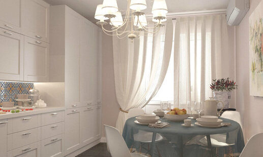 Фото № 1: Дизайн-проект двухкомнатной квартиры 61.7  м² Скандинавский стиль для ЖК Виктори Парк