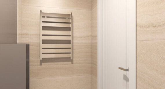 Ванная: готовый дизайн проект в стиле "Американская классика". Площадь 4.2 м² - фото №3