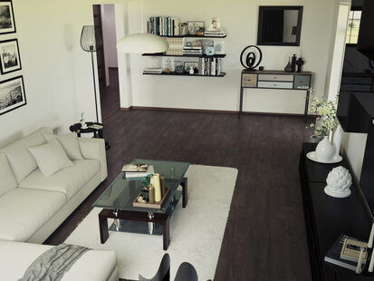 Фото № 1: Дизайн-проект двухкомнатной квартиры 73.5  м² стиль Минимализм для ЖК Современный