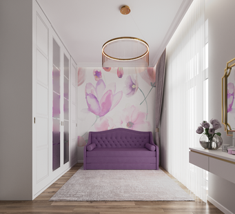 Фото № 5: Дизайн-проект дома/коттеджа 53.6  м² Современная классика для частного дома в гатчинском районе