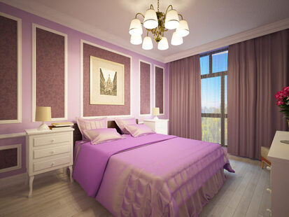 Фото № 5: Дизайн-проект двухкомнатной квартиры 67.6  м² стиль Классика для ЖК Наследие