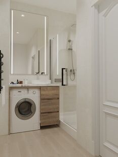 Фото № 6: Дизайн-проект дома/коттеджа 90.5  м² Современная классика для частного дома в с. виноградово