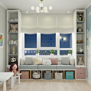 Фото № 6: Дизайн-проект трехкомнатной квартиры 66.05  м² Стиль Модернизм для ЖК Прокшино