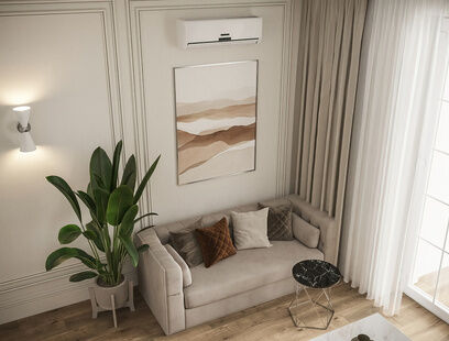 Фото № 6: Дизайн-проект трехкомнатной квартиры 77.64  м² Современная классика для ЖК Ново-Никольское