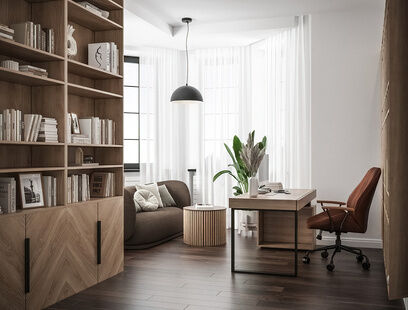 Фото № 1: Дизайн-проект дома/коттеджа 30.9  м² Современный стиль для частного дома в д. веледниково