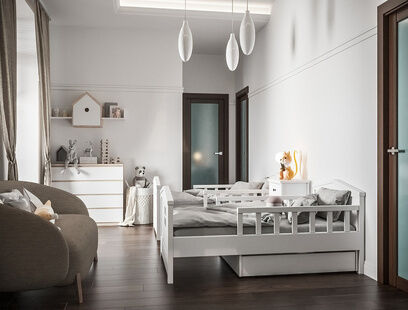 Фото № 5: Дизайн-проект дома/коттеджа 30.9  м² Современный стиль для частного дома в д. веледниково