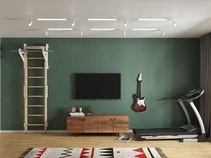 Фото № 3: Дизайн-проект трехкомнатной квартиры 79.8  м² Современный стиль для ЖК Московский