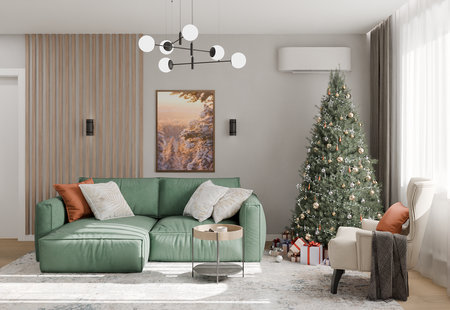 Фото № 6: Дизайн-проект однокомнатной квартиры 32.6  м² Стиль Модернизм для ЖК Московский