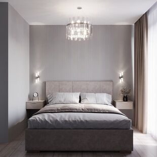 Фото № 1: Дизайн-проект двухкомнатной квартиры 36.8  м² Современный стиль для ЖК Профит