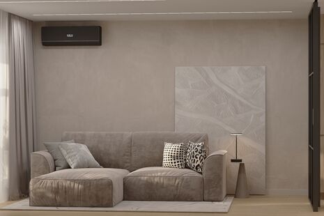 Фото № 3: Дизайн-проект двухкомнатной квартиры 50.52  м² Стиль Контемпорари для ЖК Дубравинский