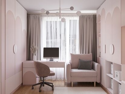 Фото № 1: Дизайн-проект трехкомнатной квартиры 55.6  м² Стиль Модернизм для ЖК Полярная 25