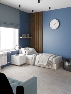 Фото № 1: Дизайн-проект дома/коттеджа 123.69  м² Стиль Лофт для частного дома в кп вилланд