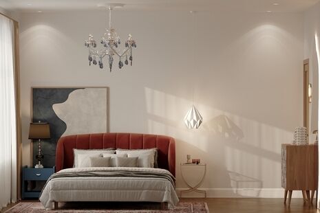 Фото № 6: Дизайн-проект трехкомнатной квартиры 73.3  м² Стиль Эклектика для ЖК Кутузов Град 2