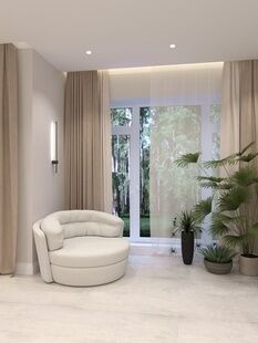 Фото № 6: Дизайн-проект дома/коттеджа 94.2  м² Стиль Модернизм для частного дома в г. домодедово