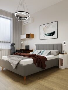 Фото № 1: Дизайн-проект однокомнатной квартиры 33.63  м² Стиль Модернизм для ЖК Талисман