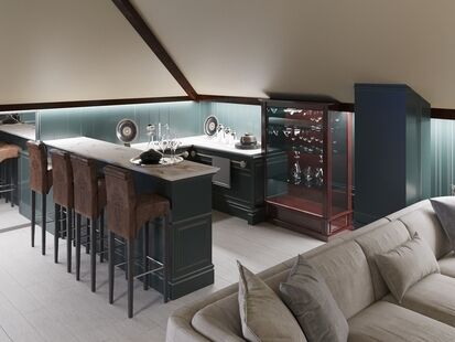 Фото № 1: Дизайн-проект дома/коттеджа 109.77  м² Современный стиль для этажа частного дома в кп кудиново-люкс