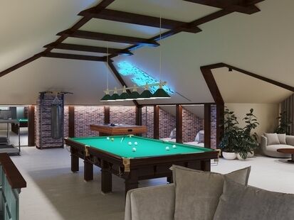 Фото № 2: Дизайн-проект дома/коттеджа 109.77  м² Современный стиль для этажа частного дома в кп кудиново-люкс