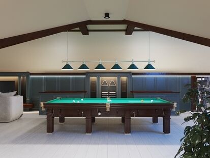 Фото № 5: Дизайн-проект дома/коттеджа 109.77  м² Современный стиль для этажа частного дома в кп кудиново-люкс